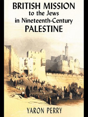 cover image of British Mission to the Jews in Nineteenth-century Palestine